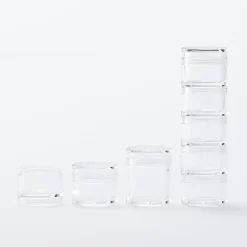 Boîtes Et Flacons Réutilisables|Flacons De Voyage Et Piluliers^Muji Pot en acrylique ‐ Joint de compartimentage