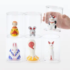 Trousses Et Pots À Crayons|Boîtes Et Rangement De Bureau^Muji Pot en acrylique avec couvercle