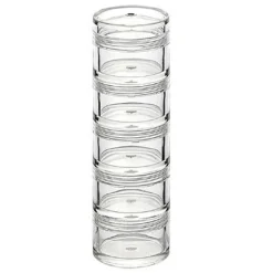 Flacons De Voyage Et Piluliers^Muji Pots en acrylique ‐ empilables