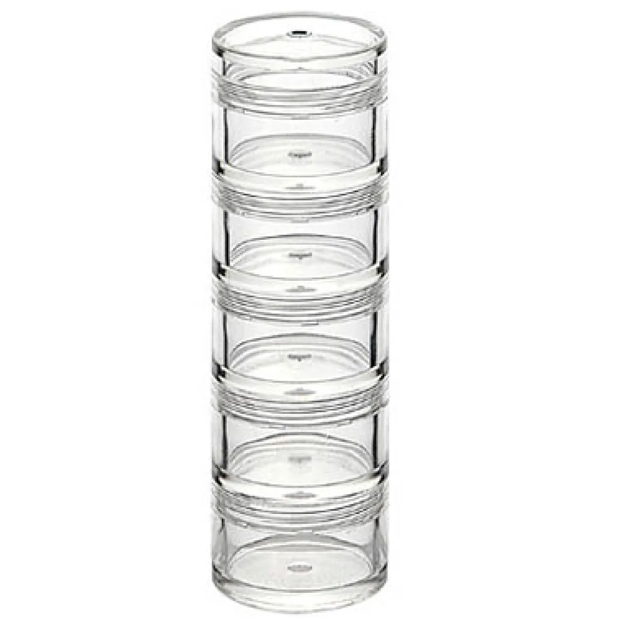 Flacons De Voyage Et Piluliers^Muji Pots en acrylique ‐ empilables