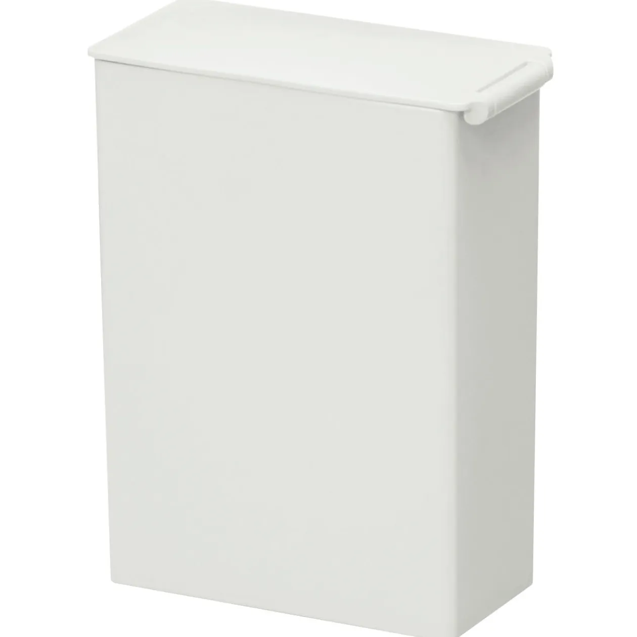 Corbeilles Et Poubelles^Muji Poubelle rectangulaire en PP à couvercle ‐0.9L