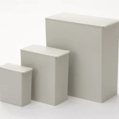 Corbeilles Et Poubelles^Muji Poubelle rectangulaire en PP à couvercle ‐ 3L