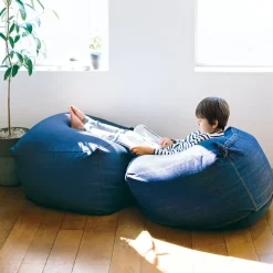 Pouf Confort Microbilles^Muji Pouf confort microbilles (vendu sans housse) (Dont Eco‐part. 2,05 €)