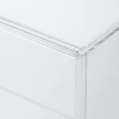 Rangements En Acrylique^Muji Présentoir en acrylique avec portes coulissantes L33.6X P8.4X H24.4cm