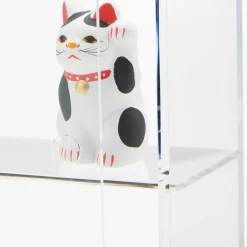 Rangements En Acrylique^Muji Présentoir en acrylique avec portes coulissantes L25.2X P8.4X H18.4cm