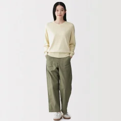 Pulls Et Cardigans^Muji Pull à col en V en mélange de fibres de soja pour femme