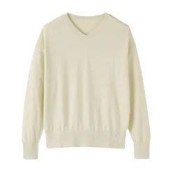 Pulls Et Cardigans^Muji Pull à col en V en mélange de fibres de soja pour femme