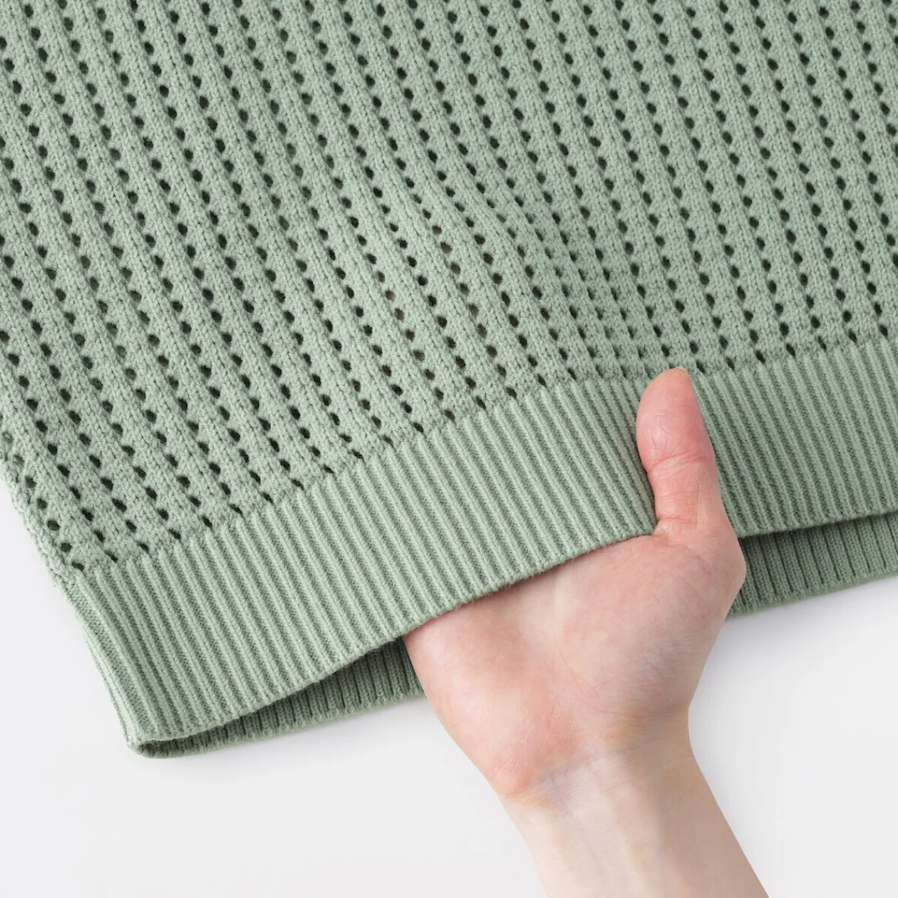 Pulls Et Cardigans|Pyjamas Et Vêtements D'Intérieur^Muji Pull à col ras du cou en tricot de coton mélangé pour femme