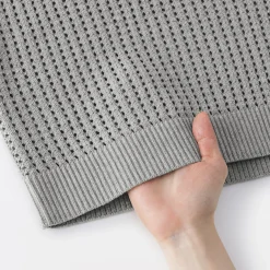 Pulls Et Cardigans|Pyjamas Et Vêtements D'Intérieur^Muji Pull à col ras du cou en tricot de coton mélangé pour femme