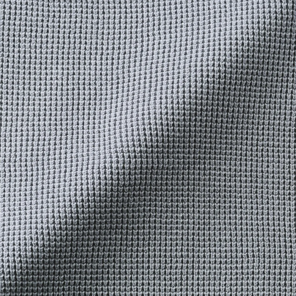 Pulls Et Cardigans|Hoodies Et Sweatshirts^Muji Pull à col ras du cou en tricot gaufré de coton mélangé pour homme