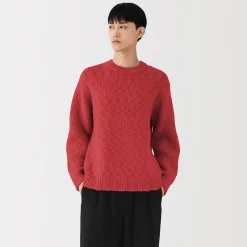 Pulls Et Cardigans^Muji Pull à col rond à tricot épais en laine mérinos pour homme