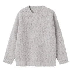Pulls Et Cardigans^Muji Pull à col rond à tricot épais en laine mérinos pour homme