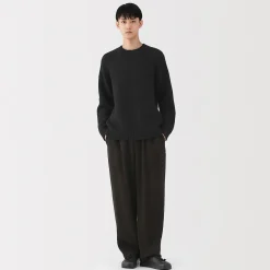 Pulls Et Cardigans^Muji Pull à col rond à tricot épais en laine mérinos pour homme