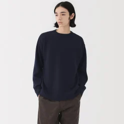Pulls Et Cardigans^Muji Pull à col rond en laine des Andes à grosses mailles pour homme