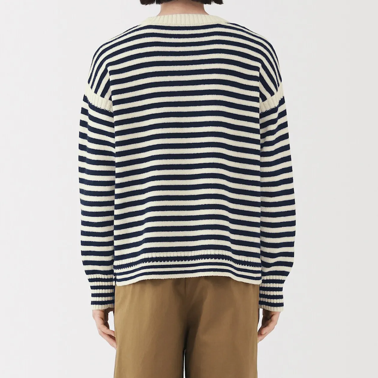 Pulls Et Cardigans^Muji Pull à col rond en laine des Andes à grosses mailles pour homme