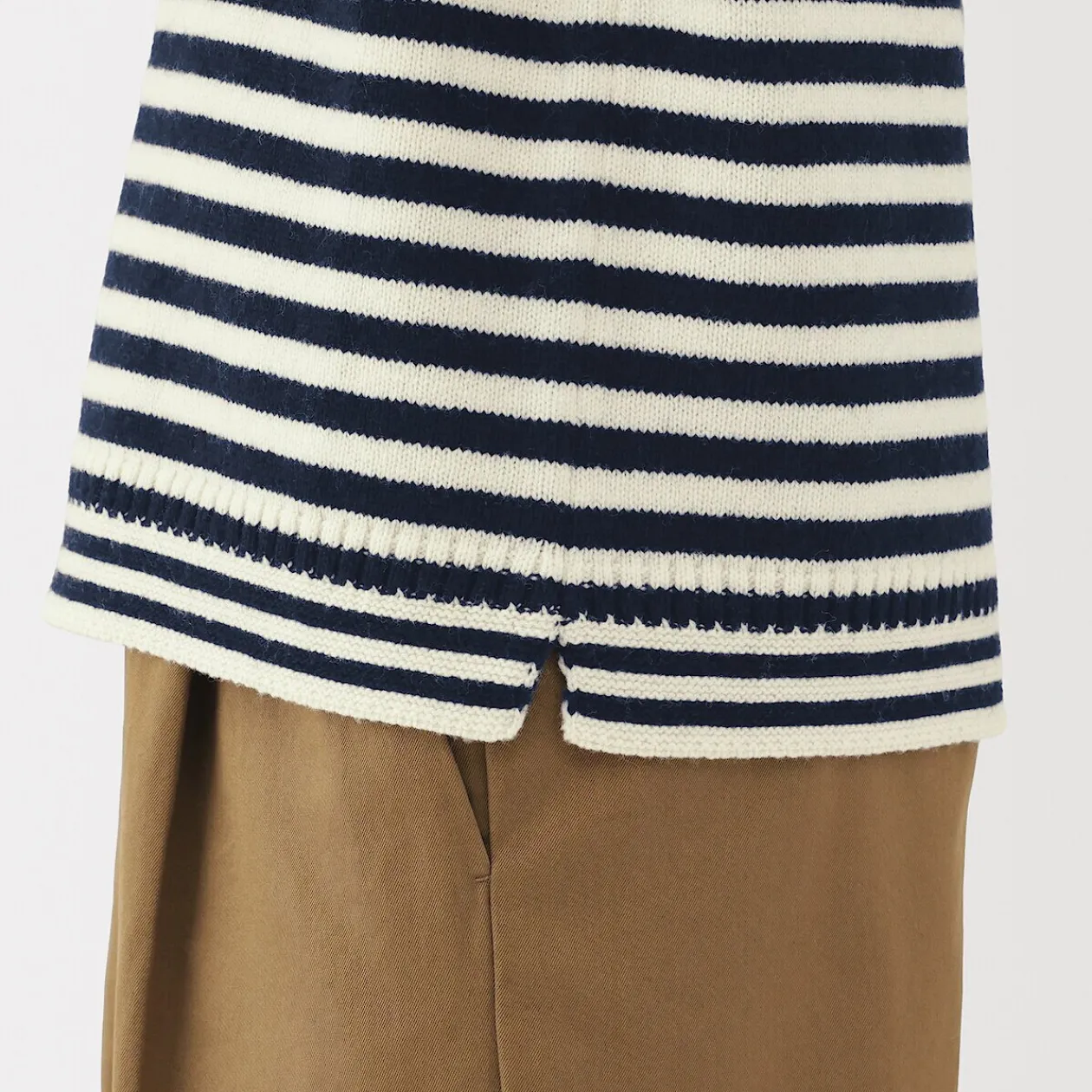 Pulls Et Cardigans^Muji Pull à col rond en laine des Andes à grosses mailles pour homme