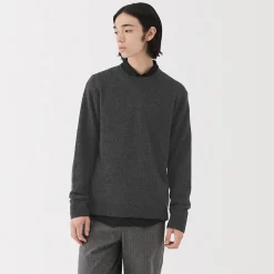 Pulls Et Cardigans^Muji Pull à col rond en laine tricot moyen pour homme