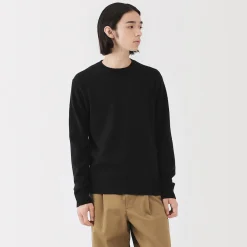 Pulls Et Cardigans^Muji Pull à col rond en laine tricot moyen pour homme