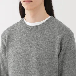Pulls Et Cardigans^Muji Pull à col rond en laine tricot moyen pour homme