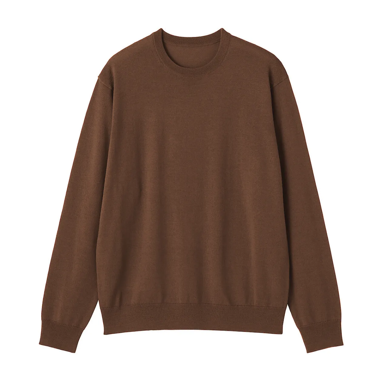 Pulls Et Cardigans^Muji Pull à col rond en laine tricot fin pour homme