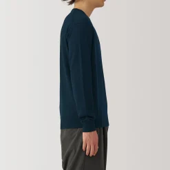 Pulls Et Cardigans^Muji Pull à col rond en laine tricot fin pour homme