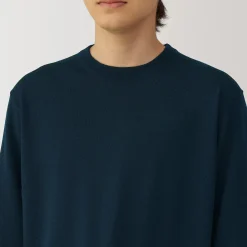 Pulls Et Cardigans^Muji Pull à col rond en laine tricot fin pour homme