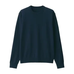 Pulls Et Cardigans^Muji Pull à col rond en laine tricot fin pour homme