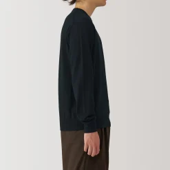 Pulls Et Cardigans^Muji Pull à col rond en laine tricot fin pour homme