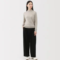 Pulls Et Cardigans^Muji Pull col montant en laine à fine maille femme