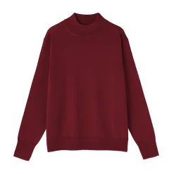 Pulls Et Cardigans^Muji Pull col montant en laine à fine maille femme