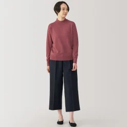 Pulls Et Cardigans^Muji Pull col montant en laine à fine maille femme