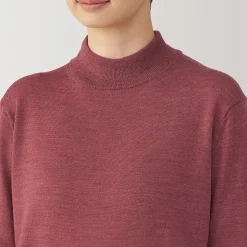Pulls Et Cardigans^Muji Pull col montant en laine à fine maille femme