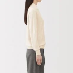 Pulls Et Cardigans^Muji Pull col montant en laine à fine maille femme