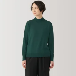 Pulls Et Cardigans^Muji Pull col montant en laine à fine maille femme