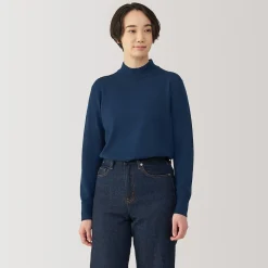 Pulls Et Cardigans^Muji Pull col montant en laine à fine maille femme