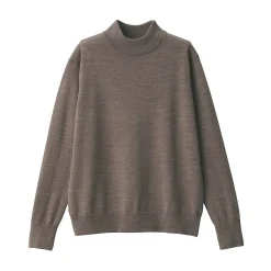 Pulls Et Cardigans^Muji Pull col montant en laine à fine maille femme