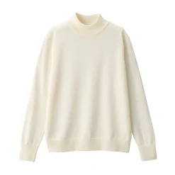 Pulls Et Cardigans^Muji Pull col montant en laine à fine maille femme
