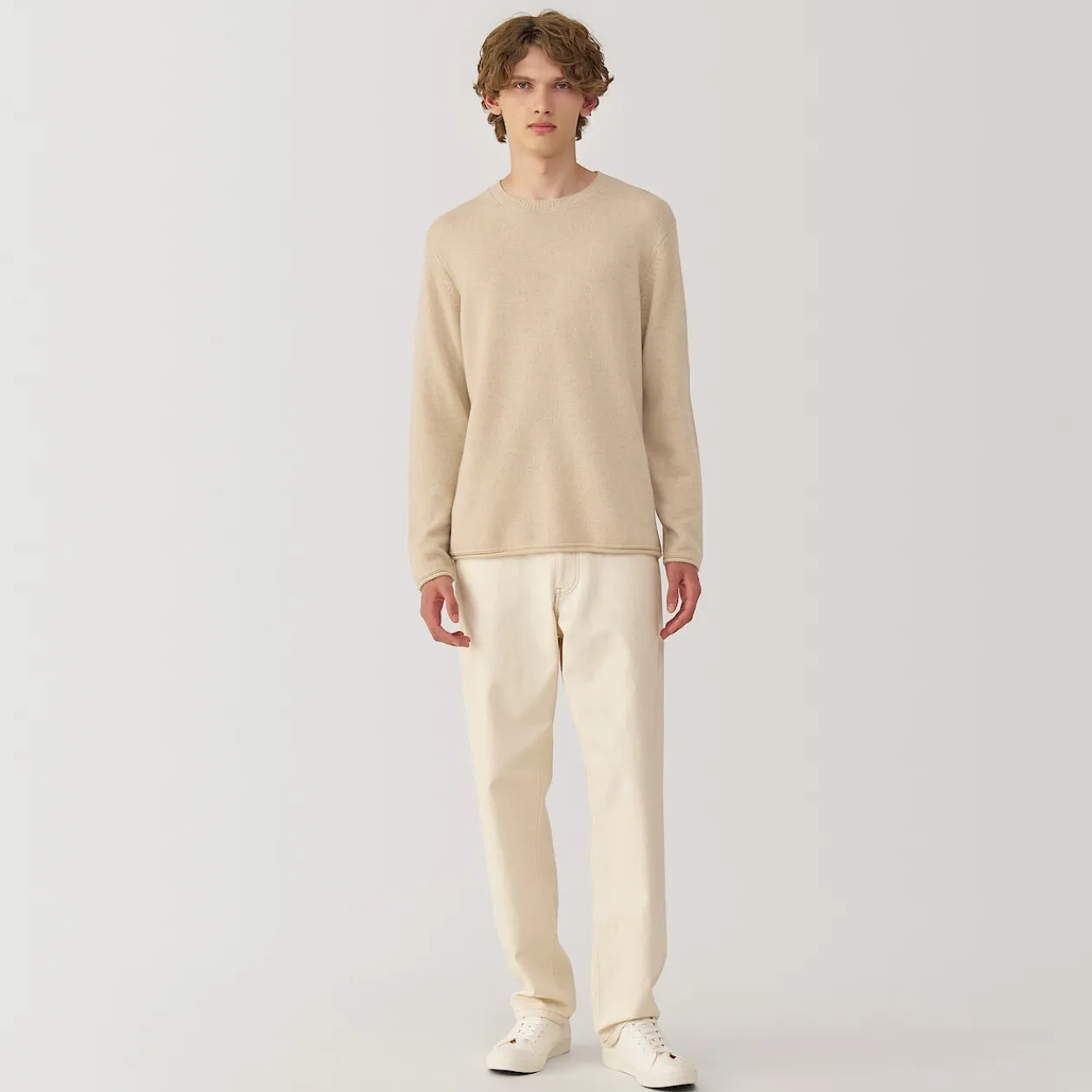 Pulls Et Cardigans^Muji Pull col rond en cachemire pour homme