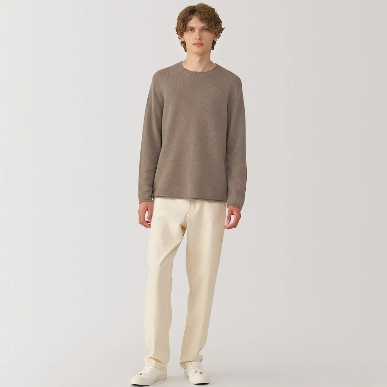 Pulls Et Cardigans^Muji Pull col rond en cachemire pour homme