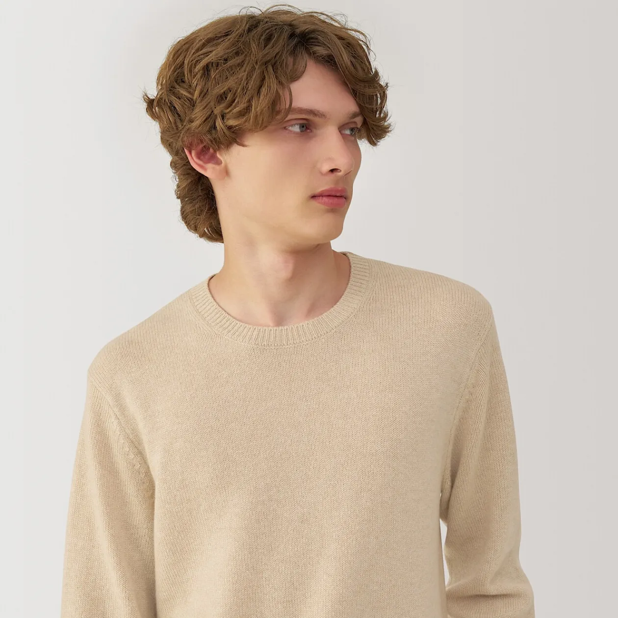 Pulls Et Cardigans^Muji Pull col rond en cachemire pour homme