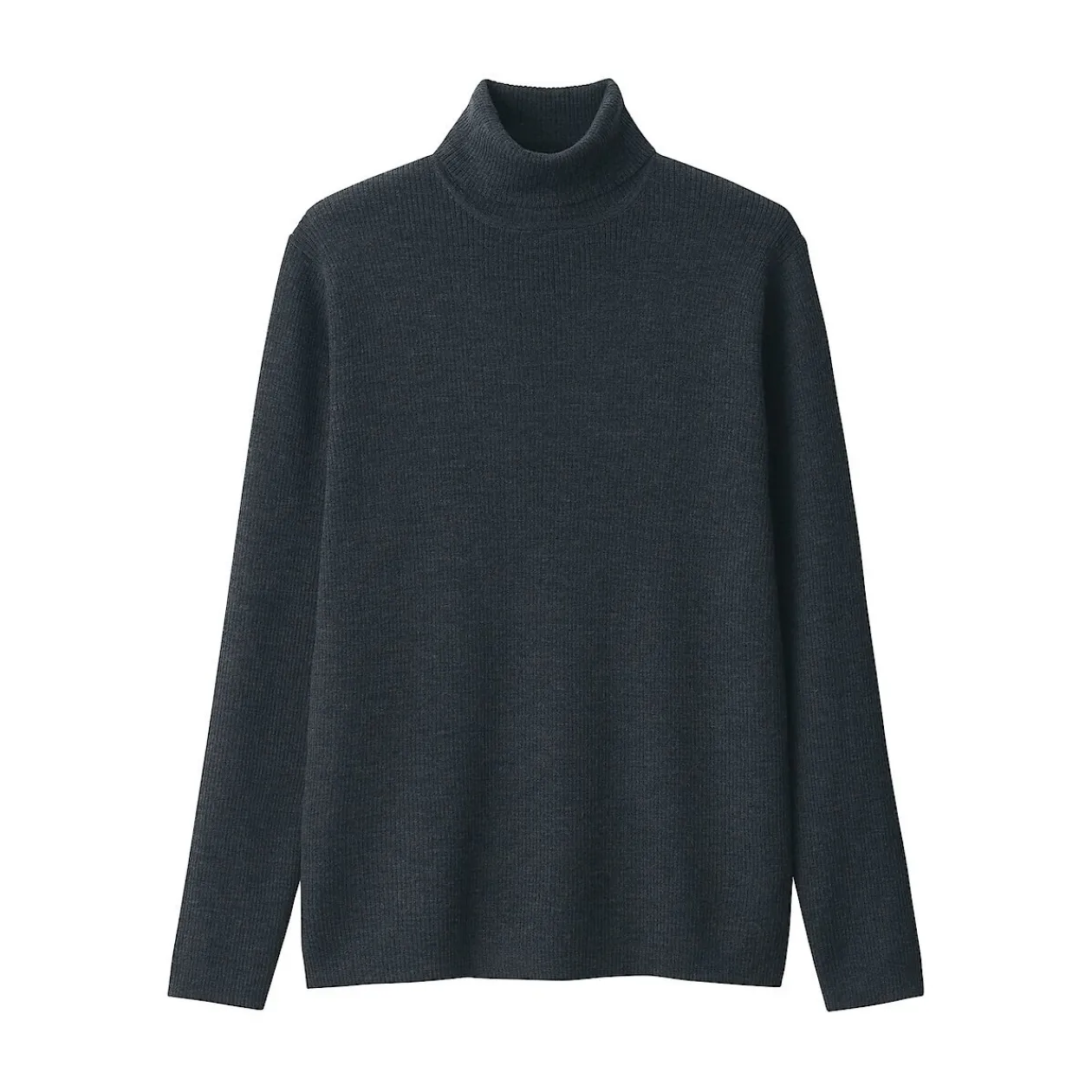 Pulls Et Cardigans^Muji Pull en laine côtelée col roulé homme