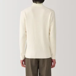 Pulls Et Cardigans^Muji Pull en laine côtelée col roulé homme