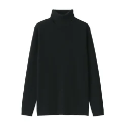 Pulls Et Cardigans^Muji Pull en laine côtelée col roulé homme