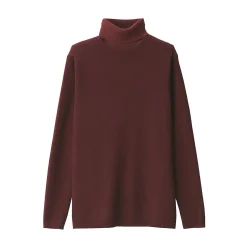 Pulls Et Cardigans^Muji Pull en laine côtelée col roulé homme