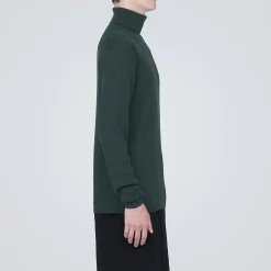 Pulls Et Cardigans^Muji Pull en laine côtelée col roulé homme