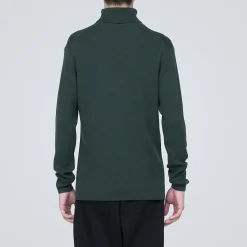 Pulls Et Cardigans^Muji Pull en laine côtelée col roulé homme