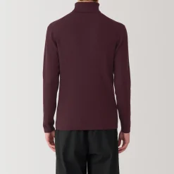 Pulls Et Cardigans^Muji Pull en laine côtelée col roulé homme