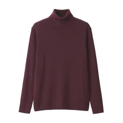 Pulls Et Cardigans^Muji Pull en laine côtelée col roulé homme