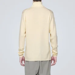 Pulls Et Cardigans^Muji Pull en laine côtelée col roulé homme