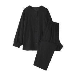 Pyjamas Et Vêtements D'Intérieur^Muji Pyjama en double gaze à pois dobby pour femme